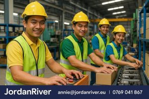 Fabricile din România merg mai bine cu muncitori asiatici, aduși de JordanRiver